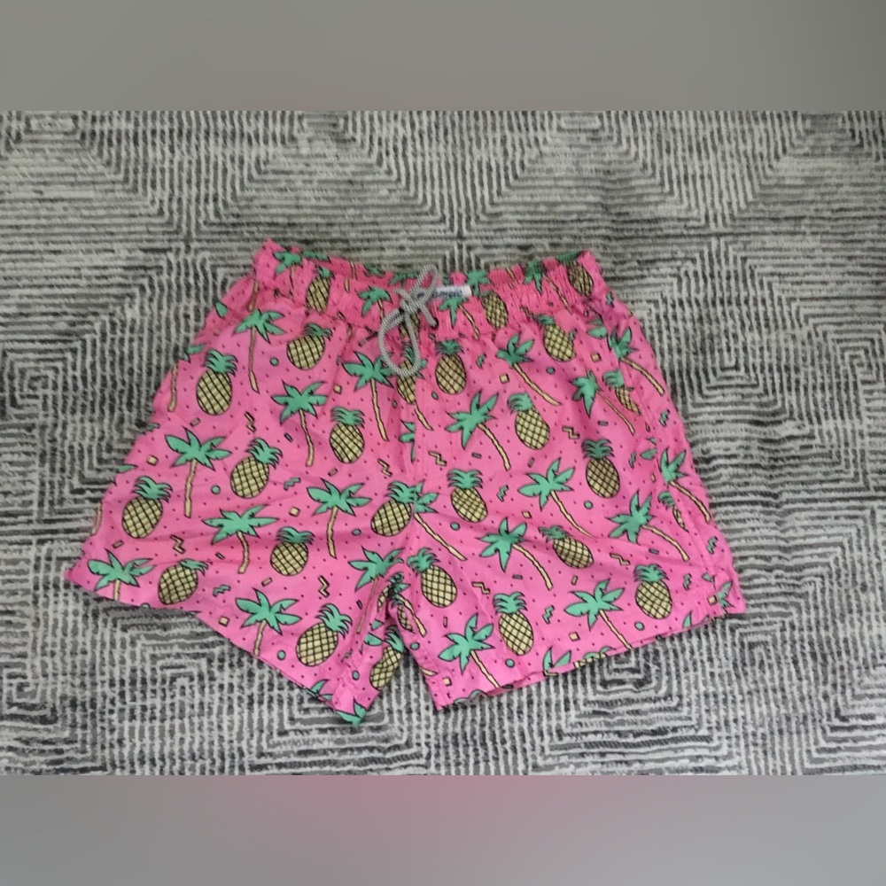Swimming shorts medium pineapple/palm trees
